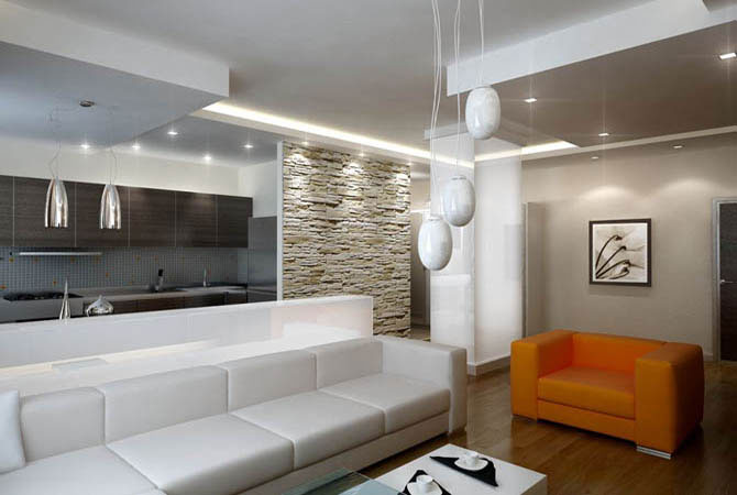 примеры дизайна интерьера 2-х комнатной квартиры