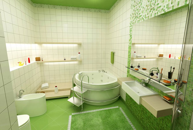 дизайн ванной комнаты 2м