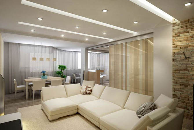 дизайн интерьера квартиры общая площадь 50 квм